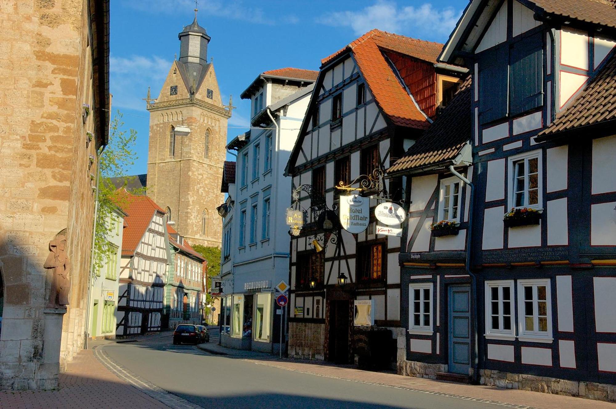 Hotel Goldflair Am Rathaus Korbach Eksteriør bilde